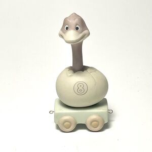 1987 Precious Moments Birthday Train Ostrich Age 8 “Isn’t Eight Just Great”